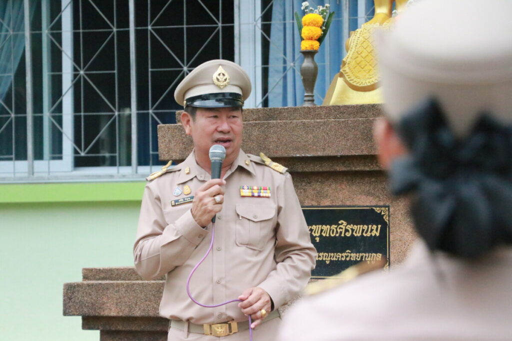 ร่วมกิจกรรมเชิงสัญลักษณ์เขตสุจริต,ร้องเพลงชาติ ประจำวันที่ 19 มีนาคม 2567 6 IMG 4526