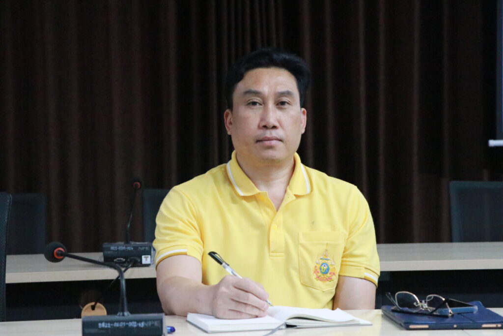 ประชุมทางไกลมอบนโยบายตามข้อตกลงความร่วมมือการดำเนินการโครงการศูนย์เลี้ยงเด็กเพื่อผู้ใช้แรงงานในสถานประกอบกิจการ 3 IMG 5107