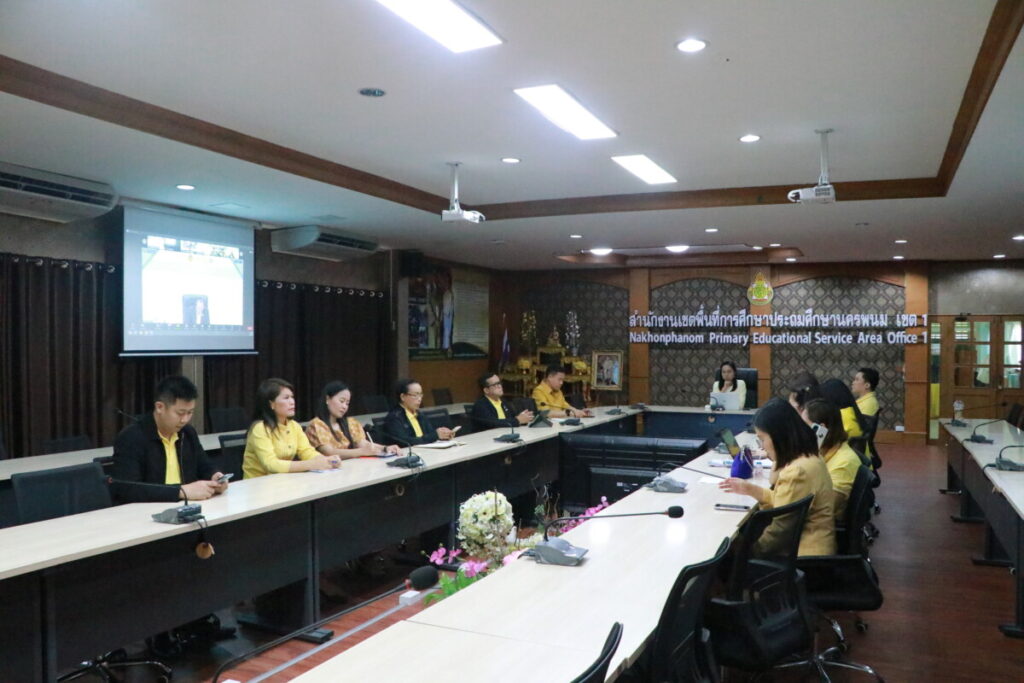 ประชุมทางไกลมอบนโยบายตามข้อตกลงความร่วมมือการดำเนินการโครงการศูนย์เลี้ยงเด็กเพื่อผู้ใช้แรงงานในสถานประกอบกิจการ 5 IMG 5170