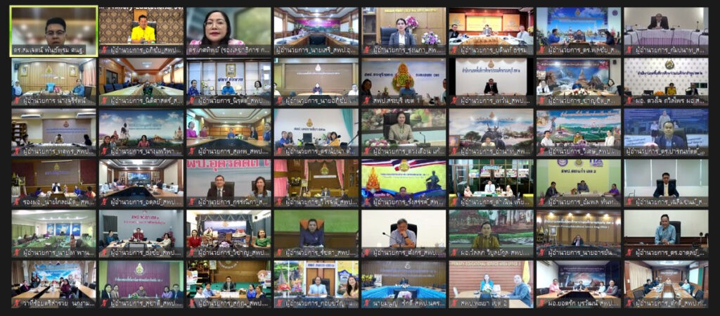 ประชุมขับเคลื่อนแผนการยกระดับผลการประเมินจากโปรแกรมประเมินสมรรถนะนักเรียนมาตรฐานสากล PISA 7 bandicam 2024 03 15 08 56 05 480 0