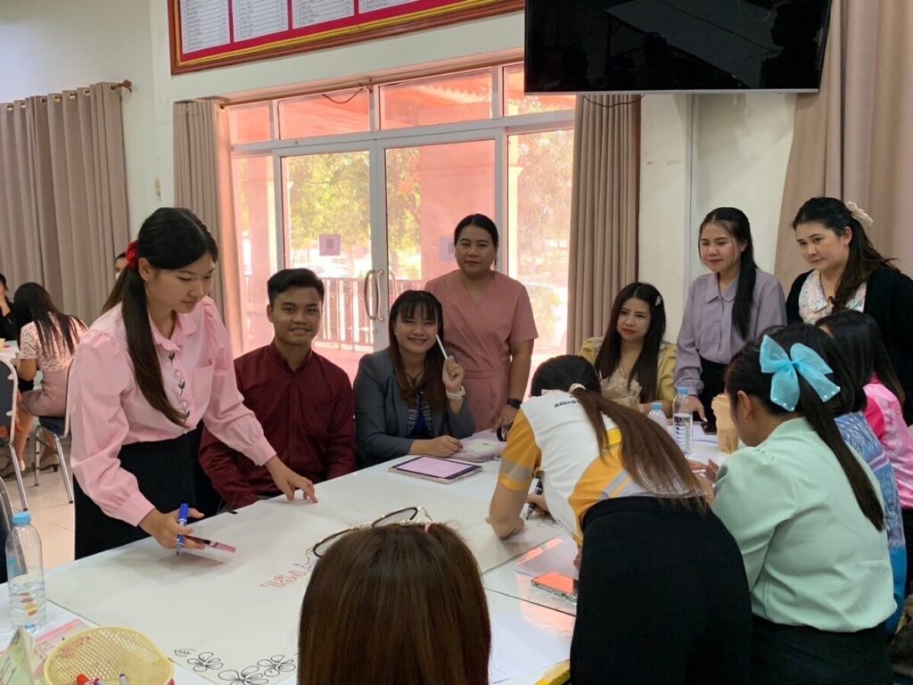 อบรมเชิงปฏิบัติการจัดทำแผนการจัดการเรียนรู้เชิงรุกฯ สู่การเป็นชุมชนแห่งการเรียนรู้ทางวิชาชีพ 7 S 50675955 0