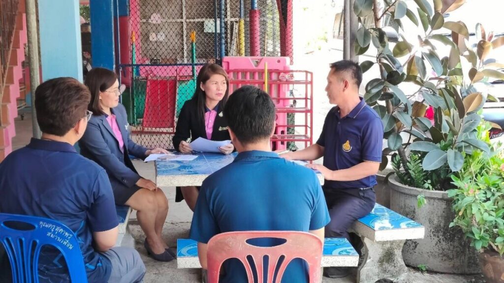 ลงพื้นที่สำรวจการเตรียมความพร้อม ก่อนเปิดภาคเรียนที่ 1 เครือข่ายโพนทองหนองย่างนางาม 2 298968 0