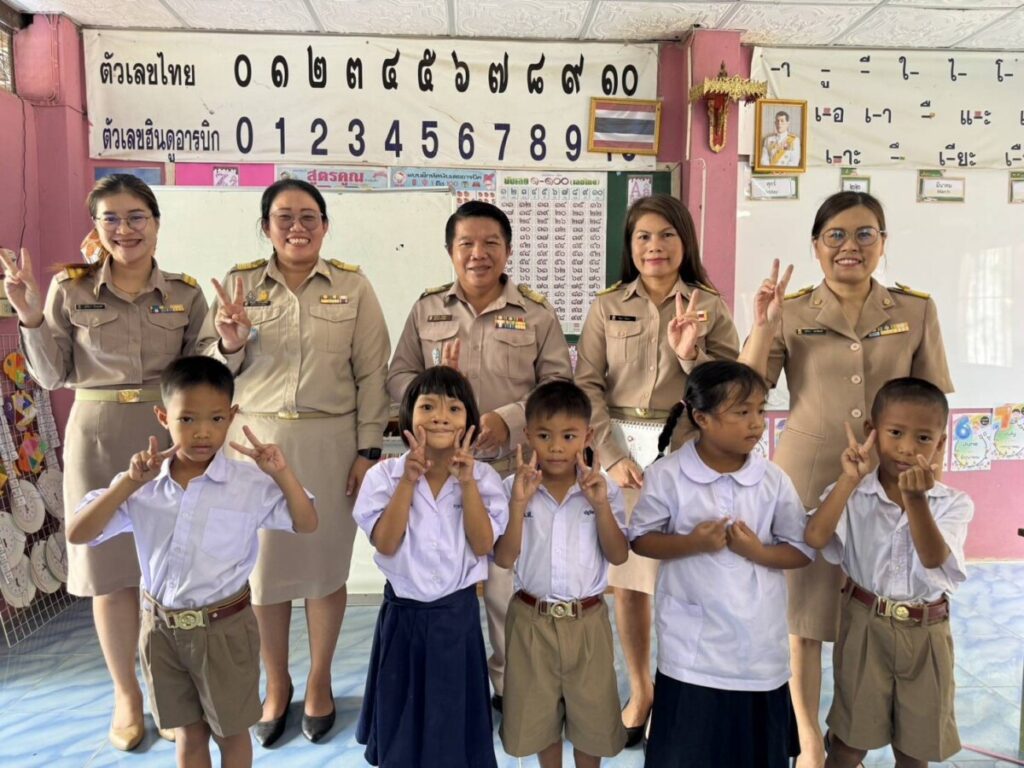 นิเทศ ติดตามการเปิดภาคเรียนที่ 1/2567 เครือข่ายโพนทองหนองย่างนางาม 2 304804 0