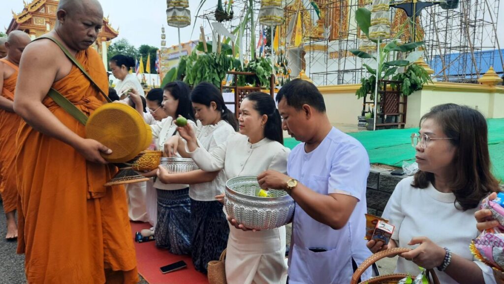 งานสัปดาห์ส่งเสริมการเผยแผ่พระพุทธศาสนา (วันวิสาขบูชา) ประจำปี พ.ศ. 2567 ณ วัดสว่างสุวรรณาราม อ.เมือง จ.นครพนม 1 96149 0