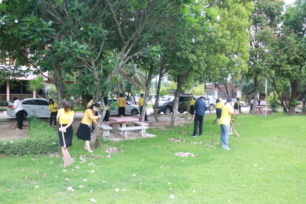 กิจกรรม 5 ส. ตามโครงการสถานที่ทำงานน่าอยู่ น่าทำงาน (Healthy Workplace) ประจำปีงบประมาณ พ.ศ. 2567 1 IMG 9611