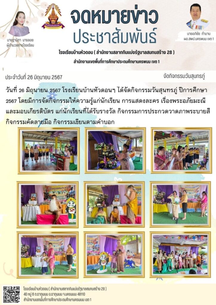 LINE ALBUM รร.บ้านหัวดอนฯ อ.ธาตุพนม 240701 1