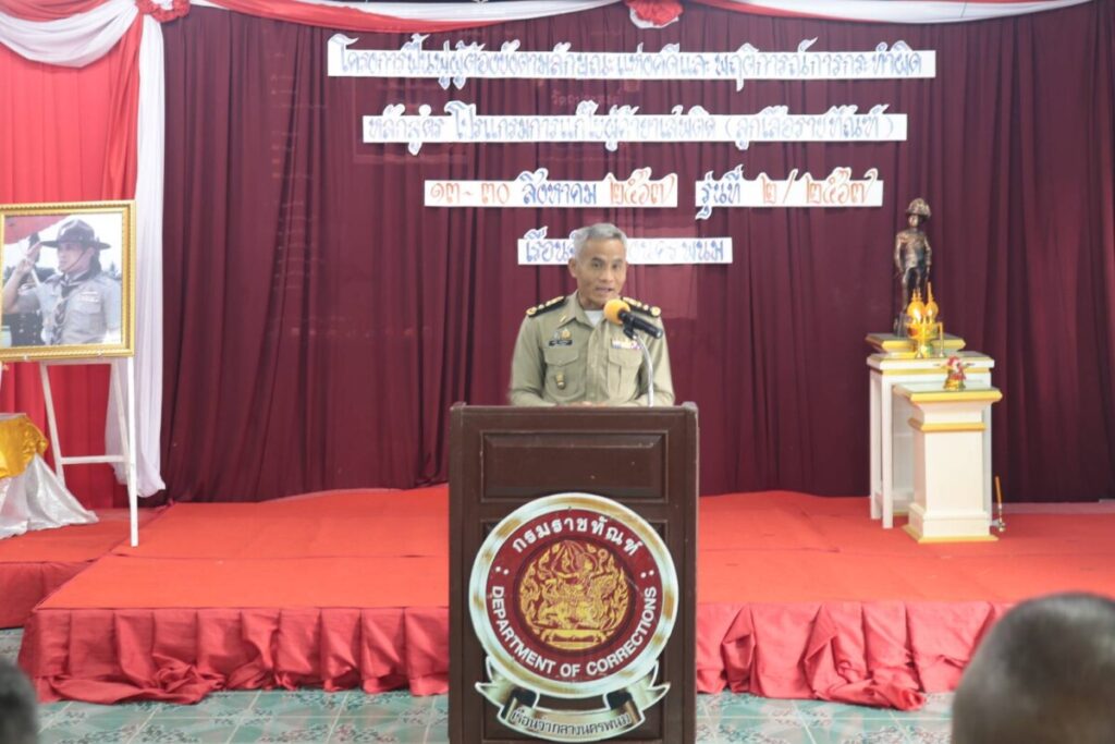 พิธีเปิดและดำเนินการฝึกอบรมโครงการฝึกอบรมลูกเสือราชทัณฑ์ในเรือนจำสำหรับผู้ต้องขังเรือนจำกลางนครพนมหลักสูตรลูกเสือวิสามัญ 2 657427 0