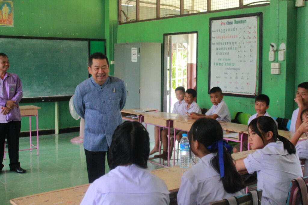 ติดตามการดำเนินงานโครงการอาหารกลางวันในโรงเรียนบ้านสำราญ 5 Img 4931 0