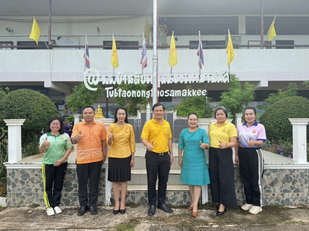ตรวจสอบโครงการอาหารกลางวัน ที่ได้รับจากองค์กรปกครองส่วนท้องถิ่น พร้อมให้ความรู้ด้านกฎหมาย โรงเรียนบ้านตับเต่าหนองเทาสามัคคี 1 S 7831612 0