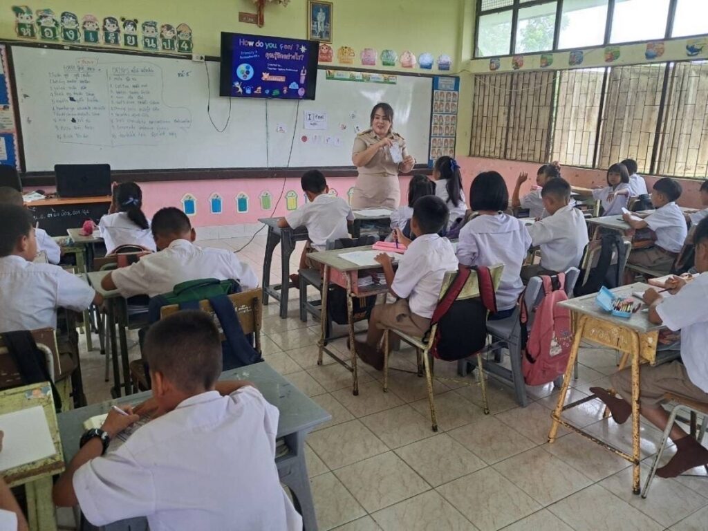 Classroom Observation ห้องเรียนที่ใช้การจัดการเรียนรู้ Active learning รร.บ้านนามูลฮิ้น, รร.บ้านดอนยานาง, รร.บ้านนาหัวบ่อ 5 S 8290320
