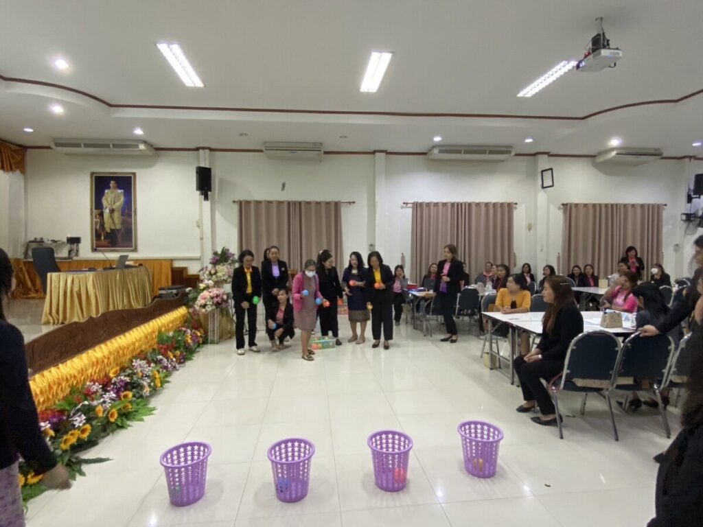 การอบรมเชิงปฏิบัติการ การพัฒนาศักยภาพครูในการจัดประสบการณ์เพื่อพัฒนาทักษะทางสมอง (Executive Function : EF) ในเด็กปฐมวัย : บูรณาการเพื่อป้องกันและแก้ปัญหายาเสพติดในสถานศึกษา รุ่นที่ 1 3 S 9109787 0