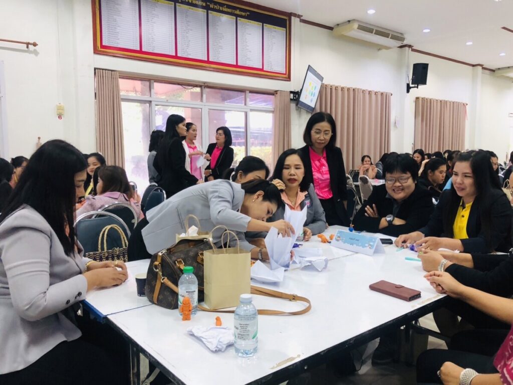 การอบรมเชิงปฏิบัติการ การพัฒนาศักยภาพครูในการจัดประสบการณ์เพื่อพัฒนาทักษะทางสมอง (Executive Function : EF) ในเด็กปฐมวัย : บูรณาการเพื่อป้องกันและแก้ปัญหายาเสพติดในสถานศึกษา รุ่นที่ 1 4 S 9109792 0