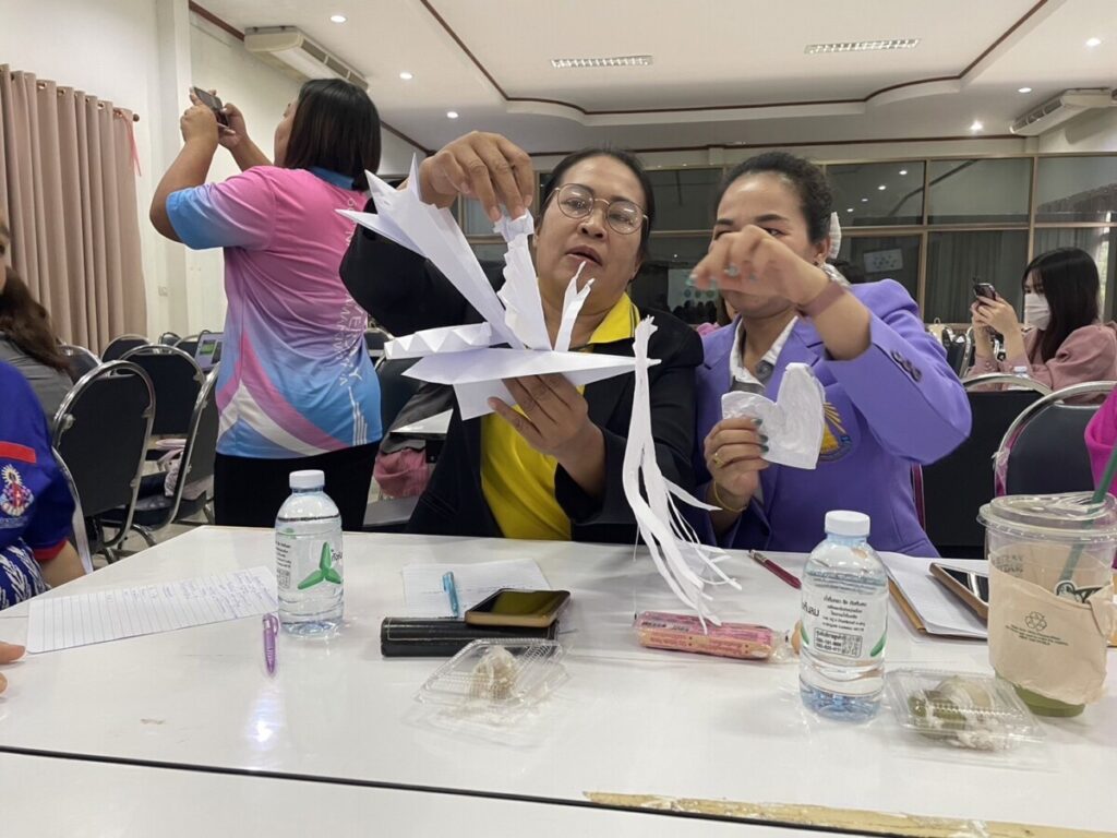 การอบรมเชิงปฏิบัติการ การพัฒนาศักยภาพครูในการจัดประสบการณ์เพื่อพัฒนาทักษะทางสมอง (Executive Function : EF) ในเด็กปฐมวัย : บูรณาการเพื่อป้องกันและแก้ปัญหายาเสพติดในสถานศึกษา รุ่นที่ 1 6 S 9109806 0