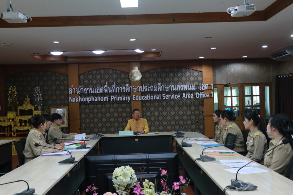 รับรายงานตัวพนักงานราชการทั่วไป ตำแหน่ง ครูผู้สอน 2 Img 2103