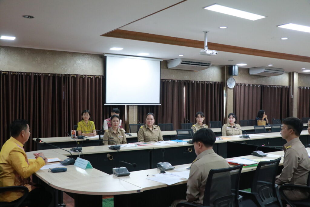 รับรายงานตัวพนักงานราชการทั่วไป ตำแหน่ง ครูผู้สอน 4 Img 2126