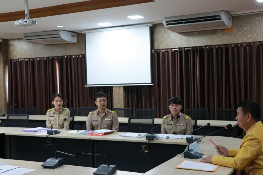 รับรายงานตัวพนักงานราชการทั่วไป ตำแหน่ง ครูผู้สอน 5 Img 2129