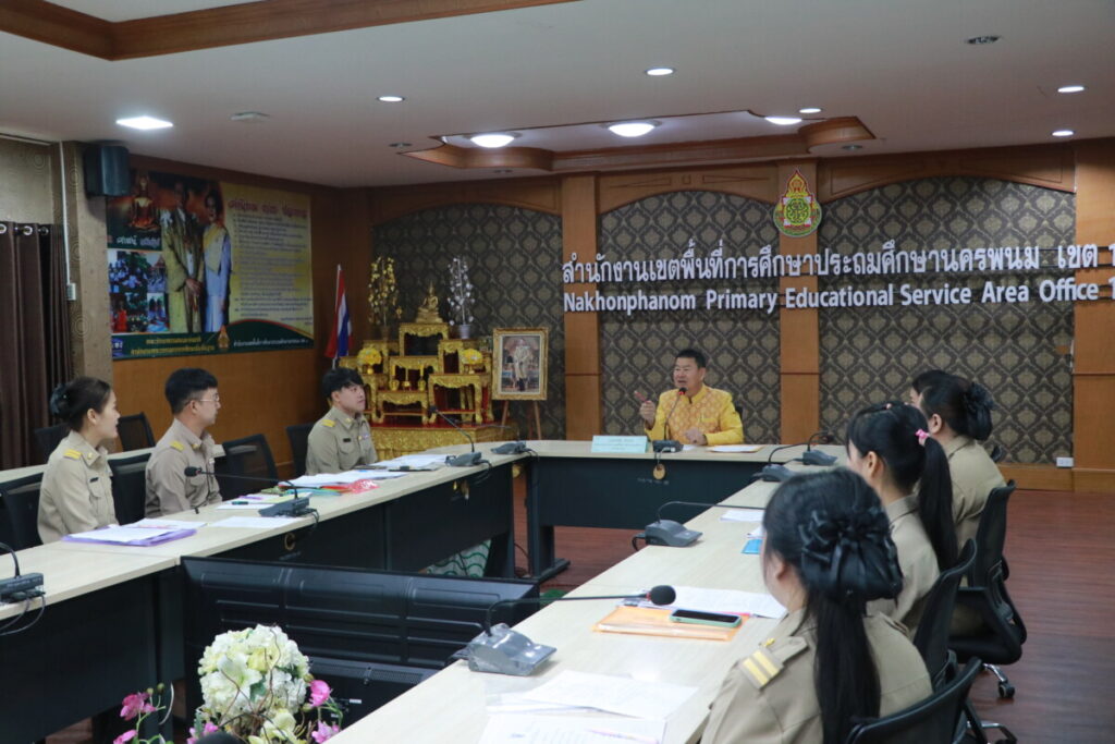 รับรายงานตัวพนักงานราชการทั่วไป ตำแหน่ง ครูผู้สอน 8 Img 2132