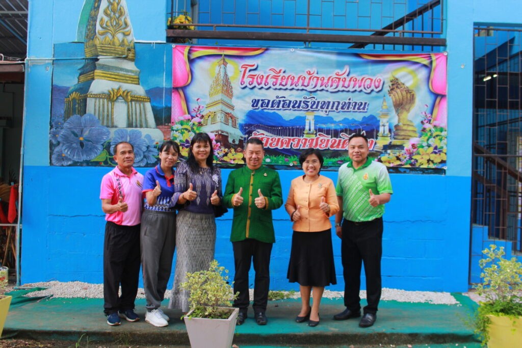 ลงพื้นที่ตรวจเยี่ยมให้กำลังใจผู้อำนวยการ คณะครู และนักเรียนโรงเรียนในสังกัด ที่เสี่ยงต่ออุทกภัย 1 Img 6204 0