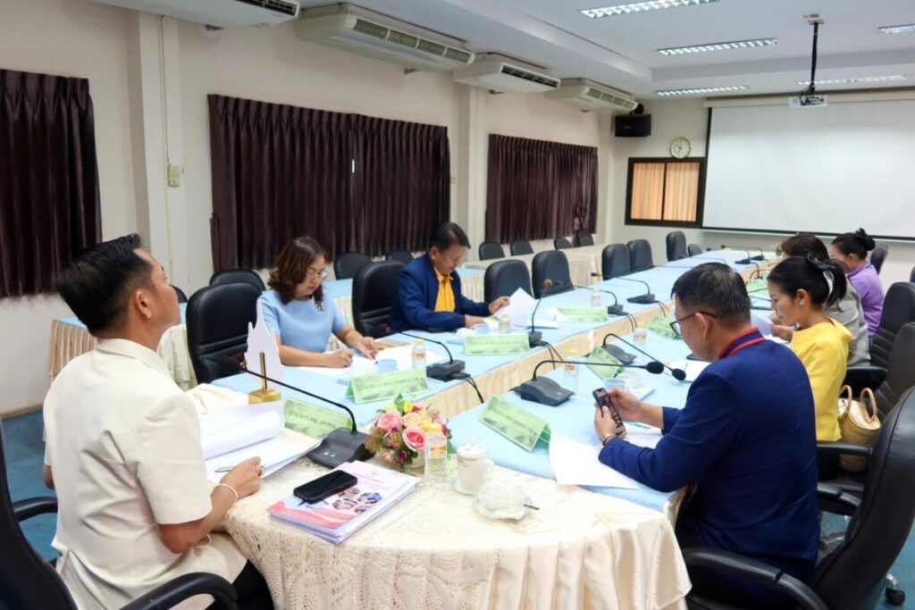 ร่วมประชุมคณะอนุกรรมการพิจารณาบำเหน็จความชอบกรณีพิเศษแก่ผู้ปฏิบัติงานด้านยาเสพติด ปีงบประมาณ 2567 9 S 957677575 0