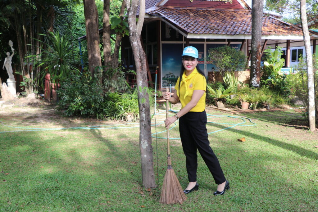 Big Cleaning Day "5 ส จิตอาสา บำเพ็ญสาธารณประโยชน์ และบำเพ็ญสาธารณกุศล" เนื่องในวันนวมินทรมหาราช (13 ต.ค. 67) และ วันปิยมหาราช (23 ต.ค. 67) 3 Img 0091
