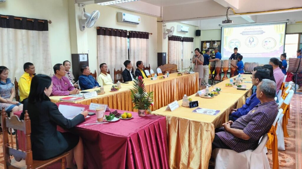 ประเมินสัมฤทธิผลการปฏิบัติงานในหน้าที่ ผู้บริหารสถานศึกษา ครั้งที่ 2 ณ โรงเรียนหนองสังข์ราษฎร์บำรุง โรงเรียนปลาปากราษฎร์บำรุง เเละ โรงเรียนบ้านตับเต่าหนองเทาสามัคคี 3 33517 0