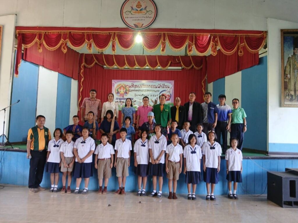 เปิดงานการแข่งขันงานศิลปหัตถกรรมนักเรียน ครั้งที่ 72 ปีการศึกษา 2567 เครือข่ายบ้านกลางดงขวาง 1 S 43810826 0