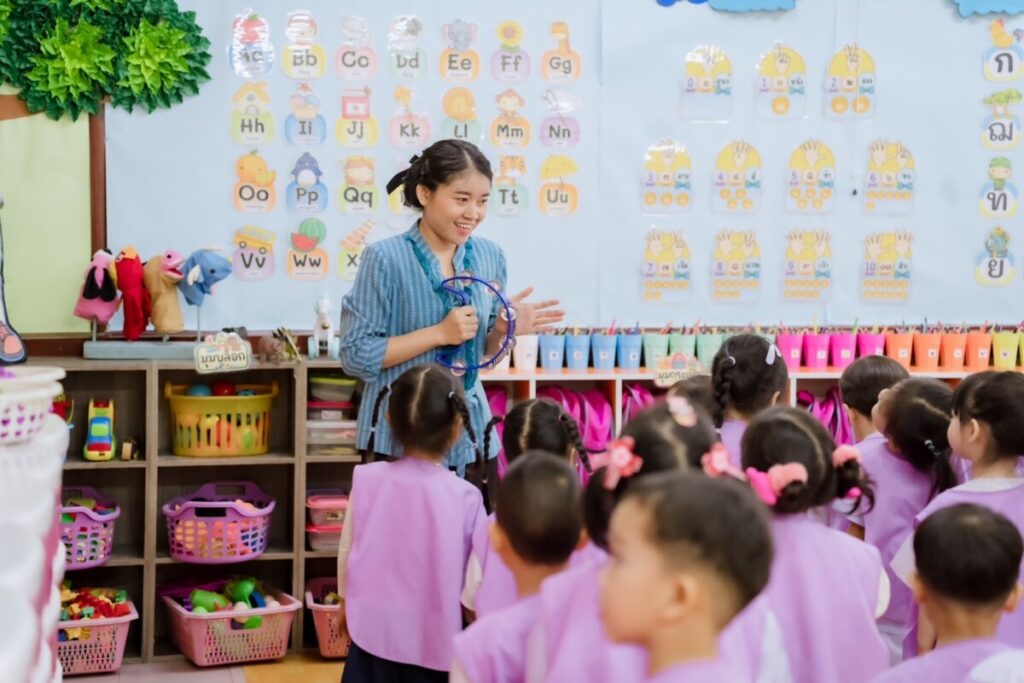 ประเมินการเตรียมความพร้อมและพัฒนาอย่างเข้ม ตำแหน่ง ครูผู้ช่วยโรงเรียนอนุบาลนครพนม 2 S 44163144 0