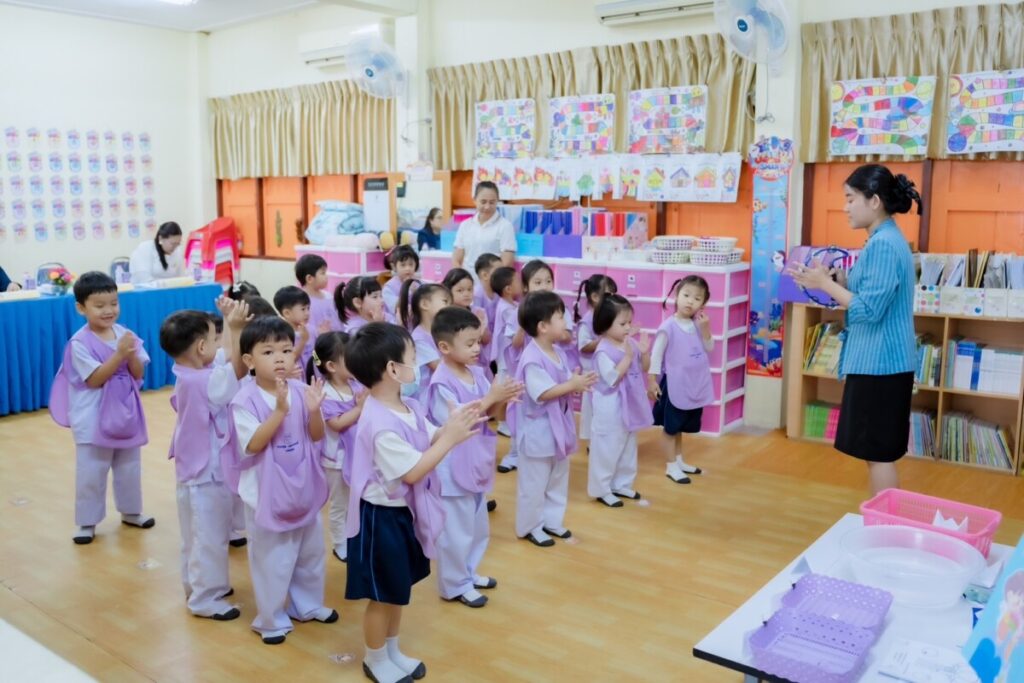 ประเมินการเตรียมความพร้อมและพัฒนาอย่างเข้ม ตำแหน่ง ครูผู้ช่วยโรงเรียนอนุบาลนครพนม 4 S 44163159 0