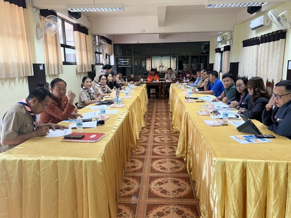 เตรียมความพร้อมด้านสถานที่การแข่งขันศิลปหัตถกรรมนักเรียน ครั้งที่ 72 ปีการศึกษา 2567 ณ โรงเรียนปลาปากราษฎร์บำรุง 4 S 54329469 0