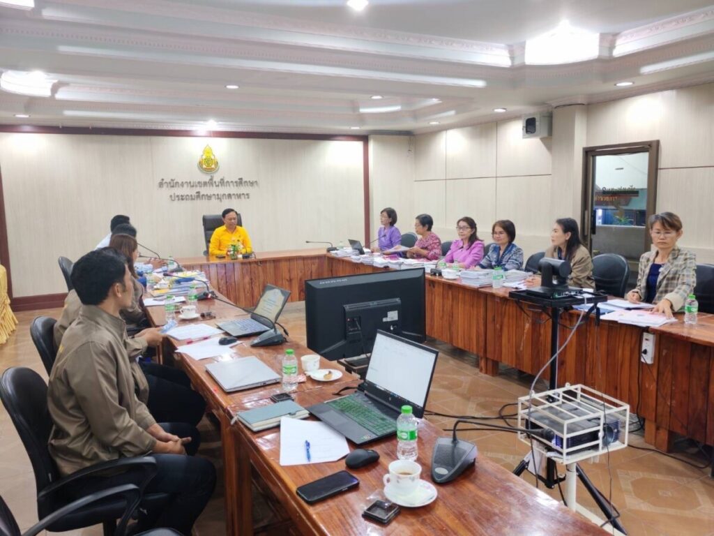 ประชุมเชิงปฏิบัติการ “การขับเคลื่อนและตรวจสอบการดำเนินงานโรงเรียนคุณธรรม สพฐ.” เขตตรวจราชการที่ 11 1 S 63406104 0