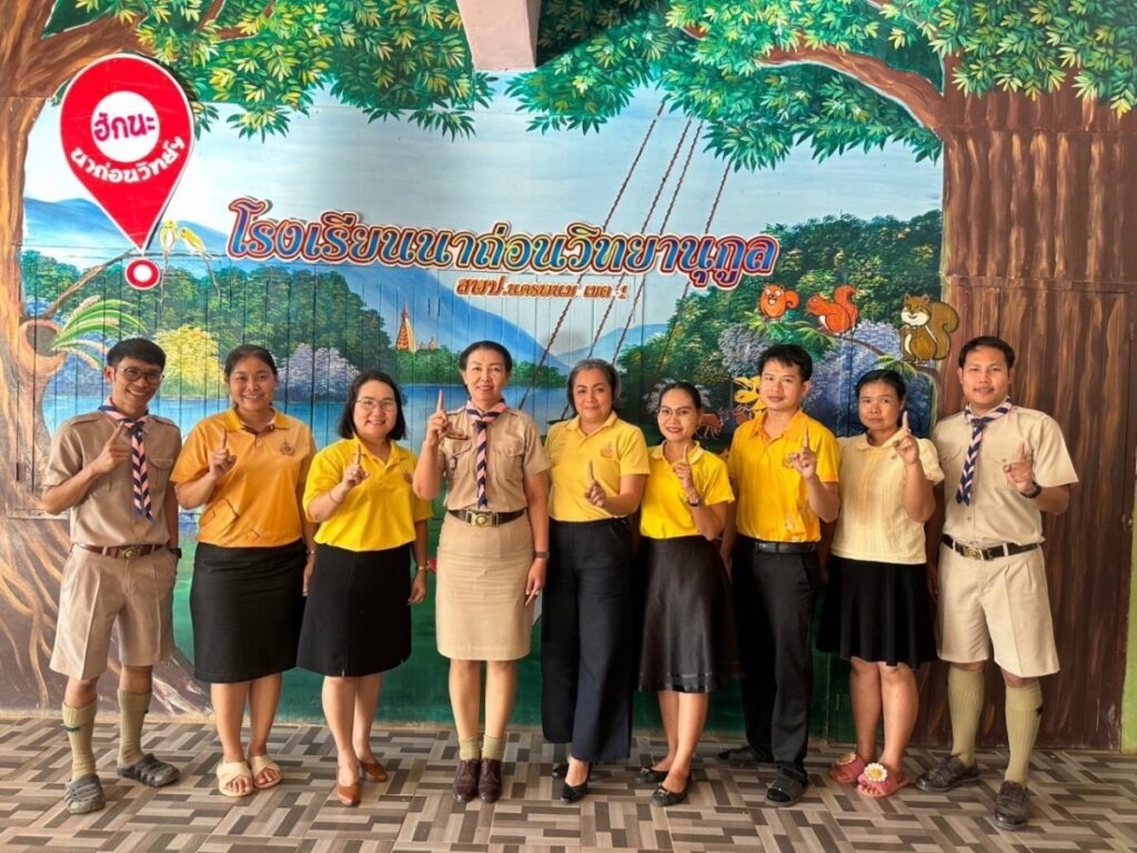 ตรวจสอบการเงิน การบัญชีพัสดุ และแผนการดำเนินงาน ตามแผนปฏิบัติงานประจำปี 2568 โรงเรียนนาถ่อนวิทยานุกูล 1 S 9658378 0