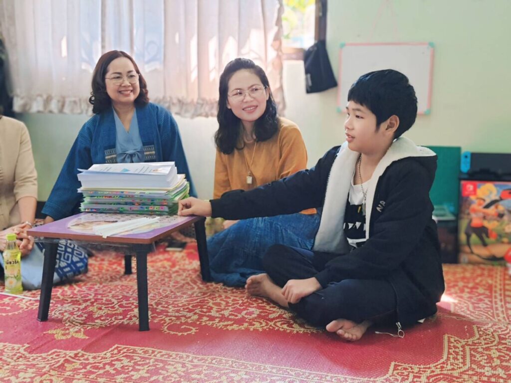 นิเทศเชิงประจักษ์เพื่อประกอบการพิจารณาอนุญาตจัดตั้ง "บ้านเรียนสุขใจ 2" 3 36934 0