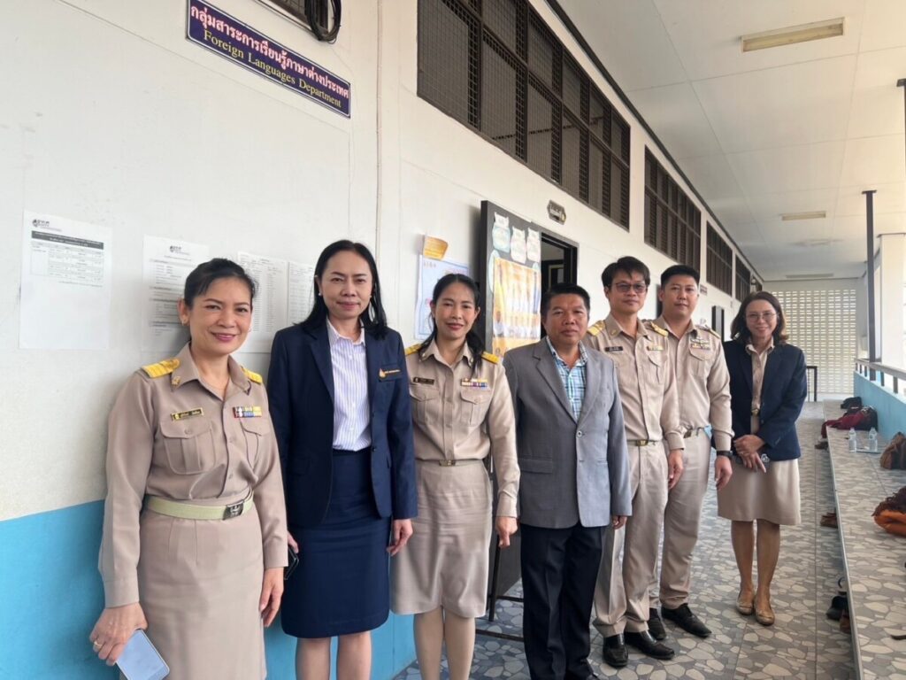 ตรวจเยี่ยม ให้กำลังใจนักเรียนและคณะกรรมการดำเนินการจัดสอบทางการศึกษาระดับชาติขั้นพื้นฐาน ปีการศึกษา 2567 ชั้นมัธยมศึกษาปีที่ 3 1 S 55132280 0